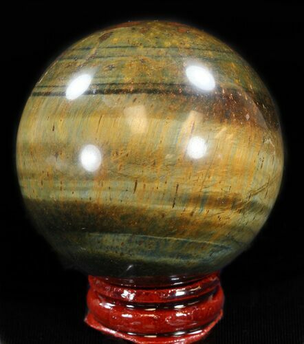 Top Quality Polished Tiger's Eye Sphere #37683